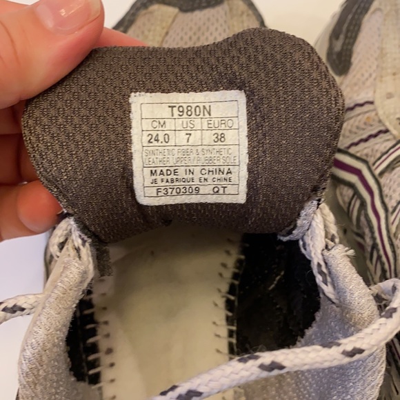 Running shoes - ASICS brand; women size 7 - Picture 4 of 10